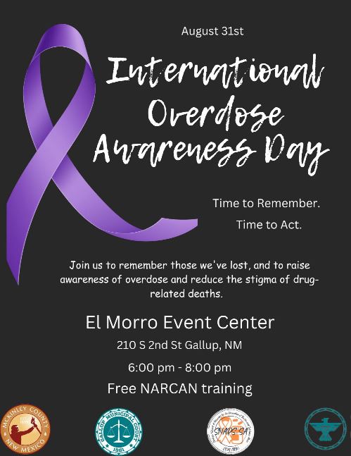 International Overdose Awareness Day 2023 Flyer